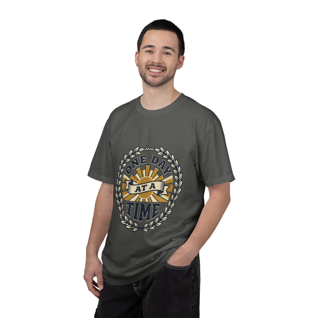 One Day at a Time T-Shirt — Inspirational Casual Tee