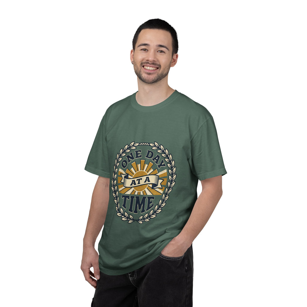 One Day at a Time T-Shirt — Inspirational Casual Tee