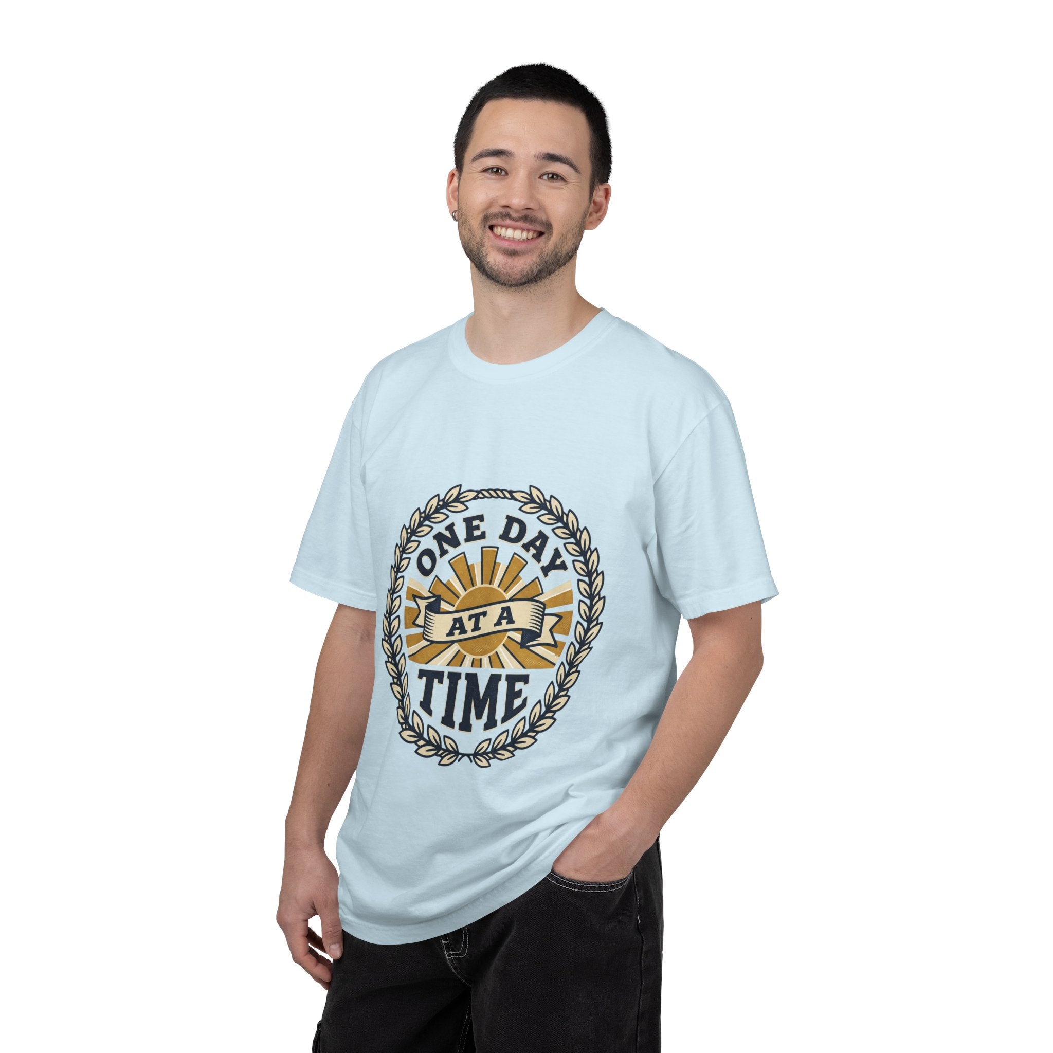 One Day at a Time T-Shirt — Inspirational Casual Tee