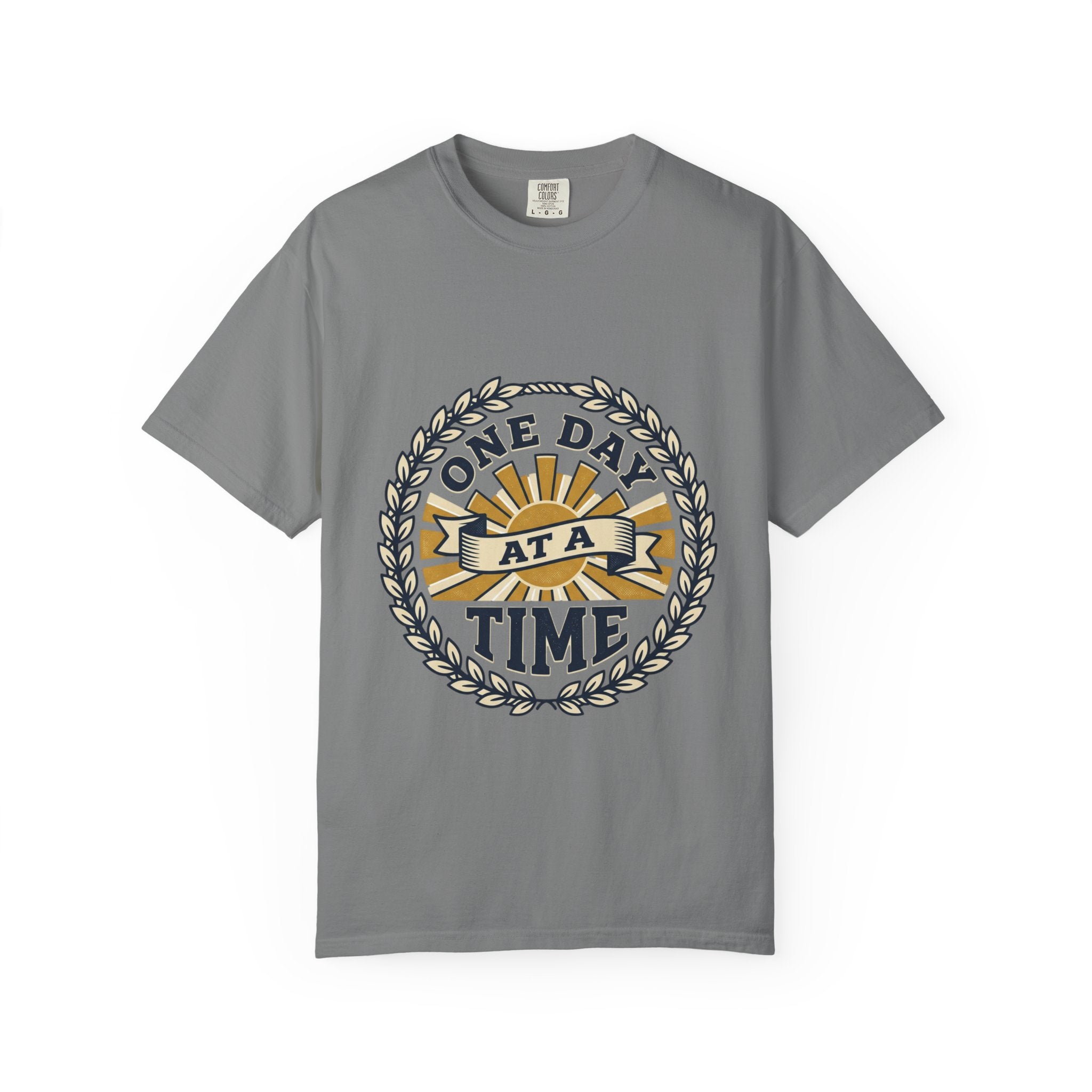 One Day at a Time T-Shirt — Inspirational Casual Tee