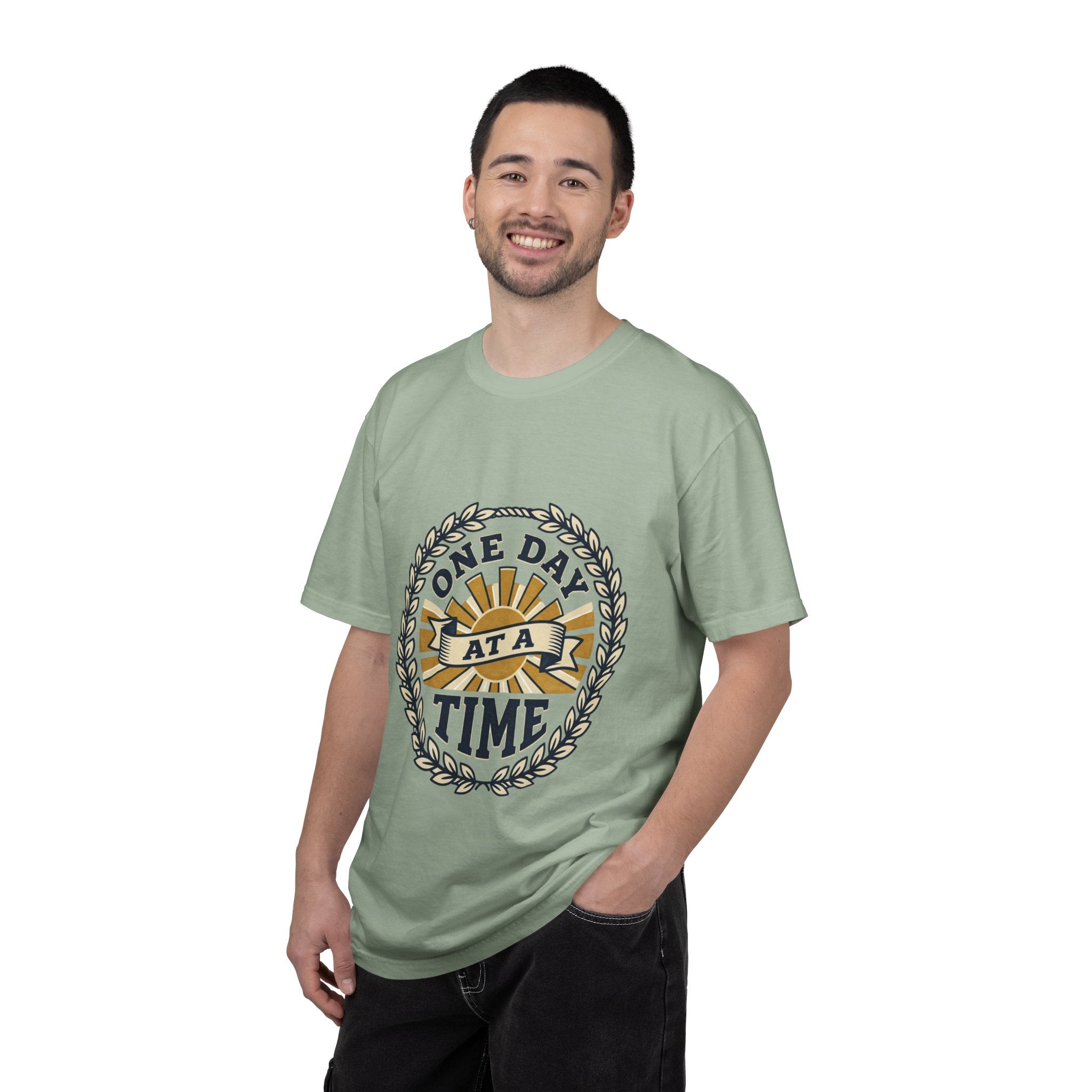 One Day at a Time T-Shirt — Inspirational Casual Tee