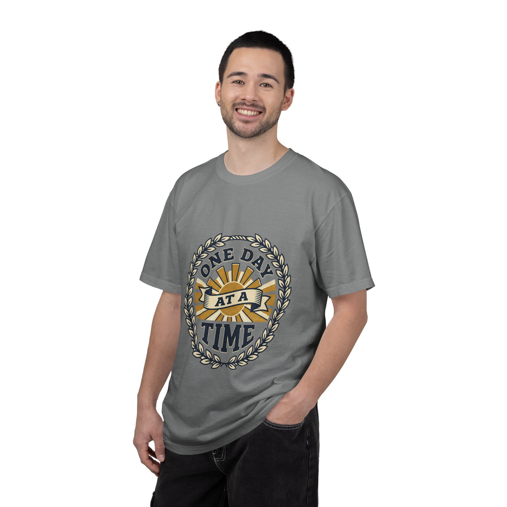 One Day at a Time T-Shirt — Inspirational Casual Tee