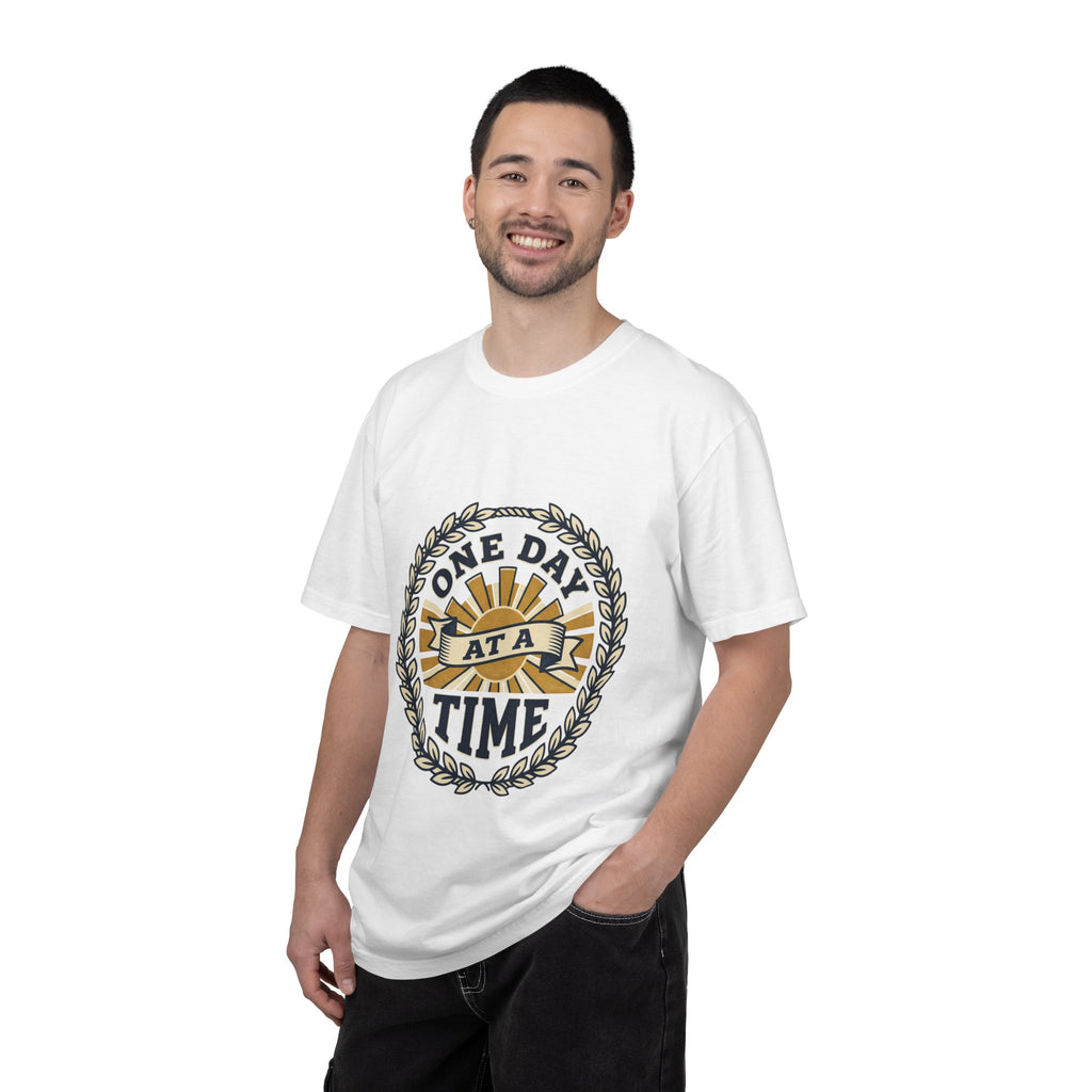 One Day at a Time T-Shirt — Inspirational Casual Tee