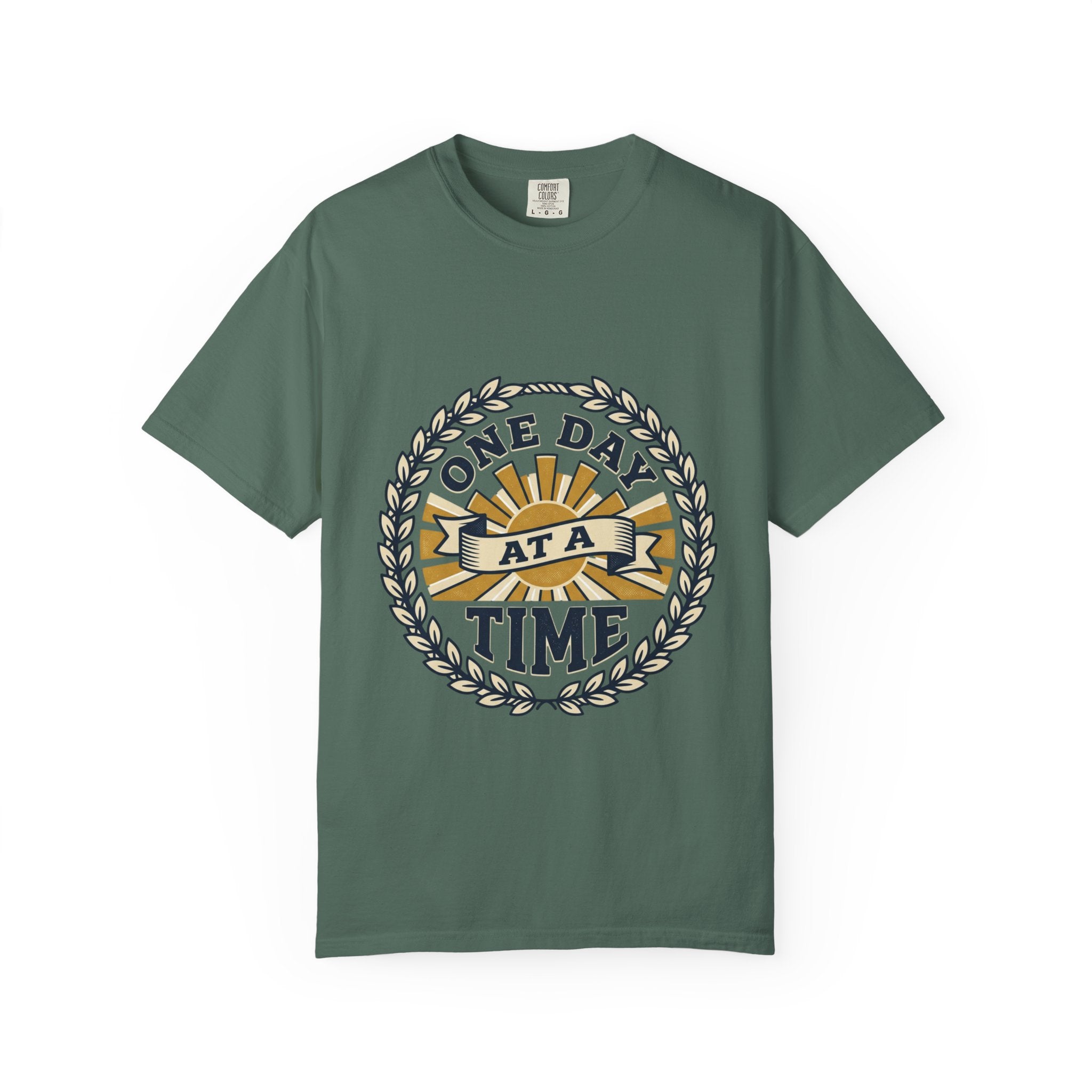 One Day at a Time T-Shirt — Inspirational Casual Tee